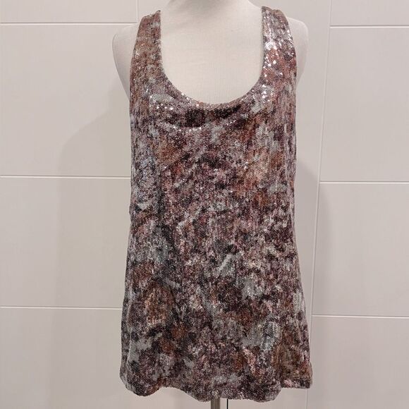 Sequin tank top - Picture 1 of 6